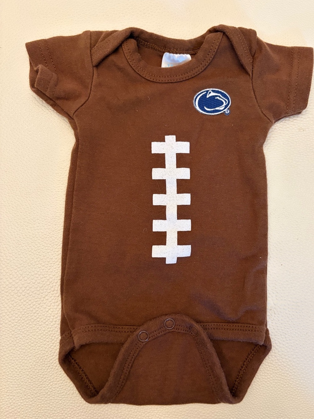 Penn State football Onesie Size Newborn- like new
